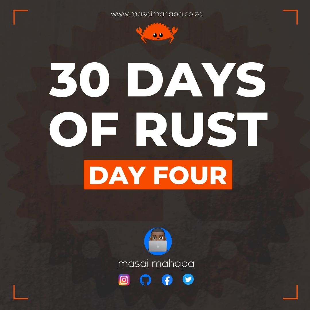 30 days of rust - day three